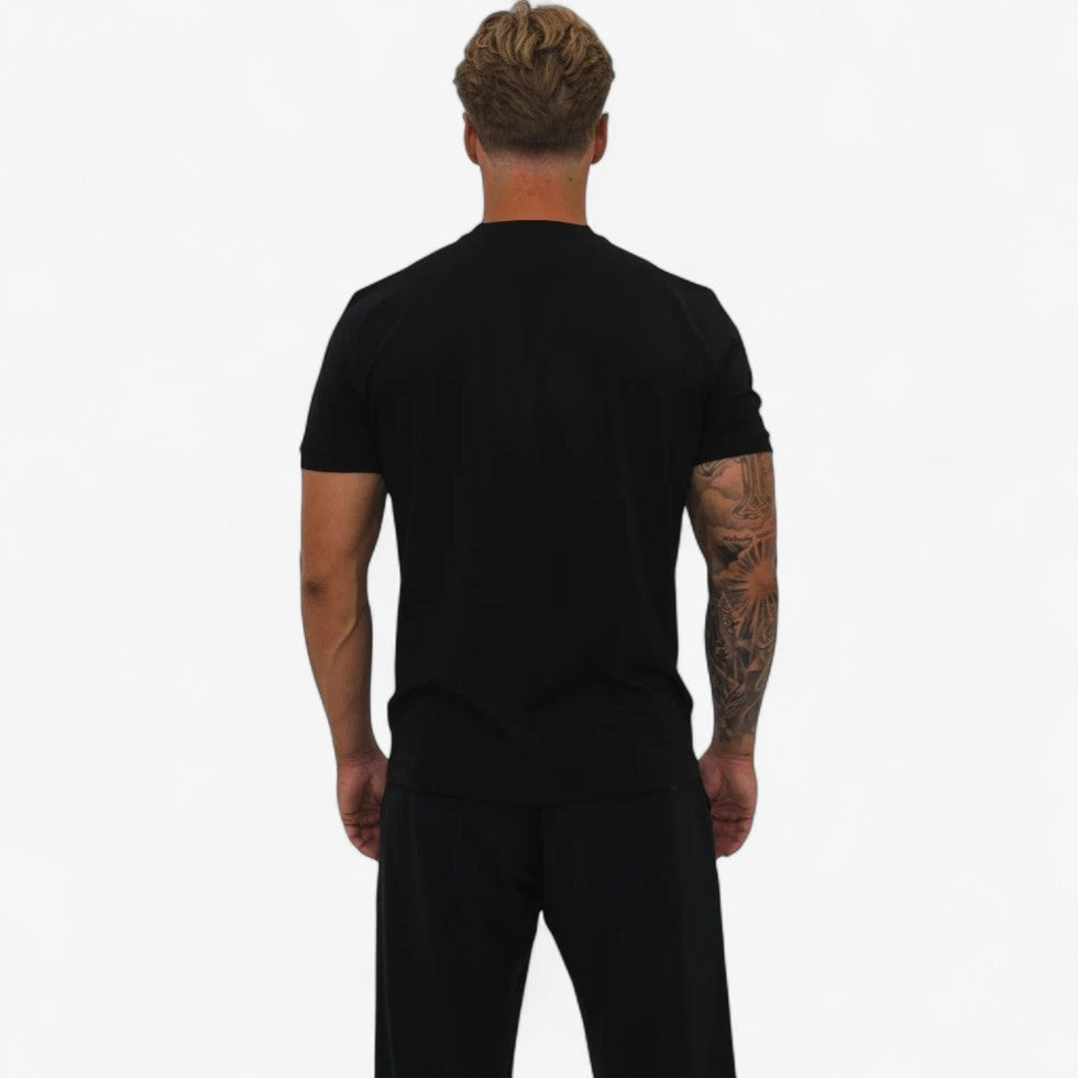 Koszulka Meska Basic Fit Bawelna Stretch